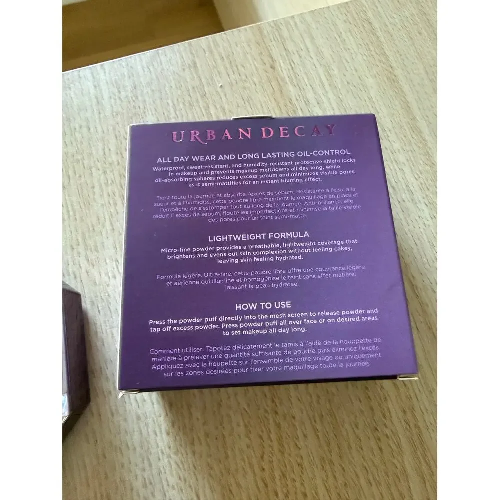 $39 New Urban Decay All Nighter Loose Setting Powder Translucent 10g Full Size